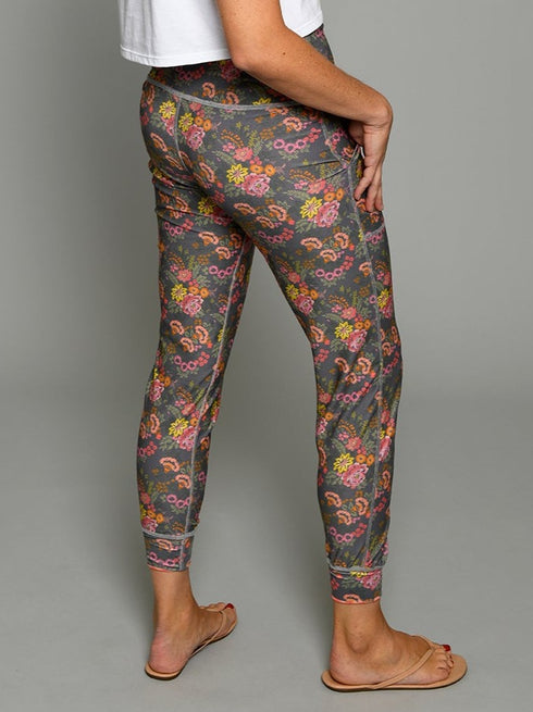 The Jogger - Floral / Mini Gingham